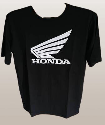 T-shirt Honda ZWART