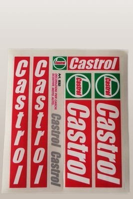 Castrol stickerset (160mmx135mm)