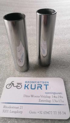 Busjes schokbrekers (chrome)