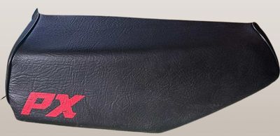 Zadel PX (zwart/rood)