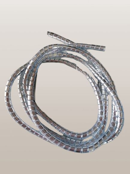 Cover chroom buitenkabel 6mm