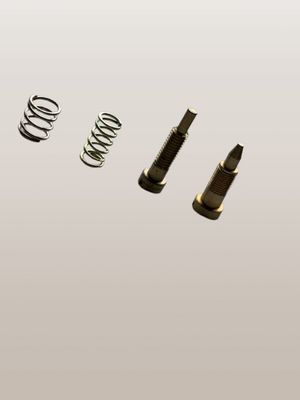 Stelschroefset carburator (origineel)