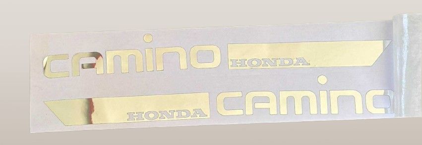 Tankstickerset chrome