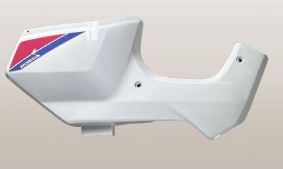 Zijkap groot wit (rechts) standaard model