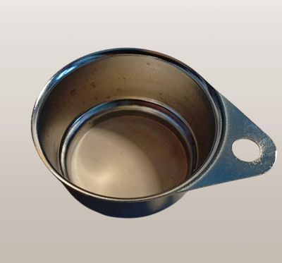 Cover voorvork (chrome)