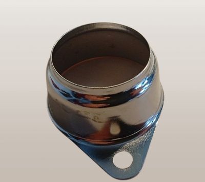 Cover voorvork (chrome)