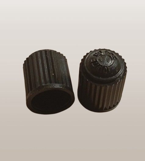 Ventieldop universeel zwart