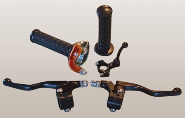 Snelgasset (zwart/oranje) Lusito