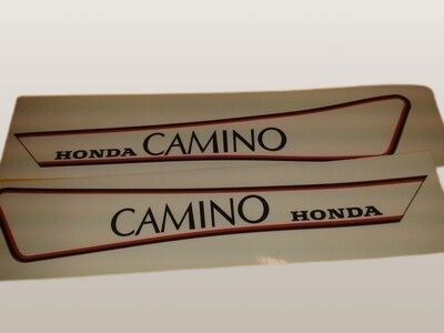 Tankstickers rood-zwarte lijn