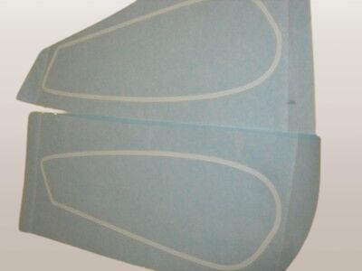 Tankstickerset  novio ( wit )