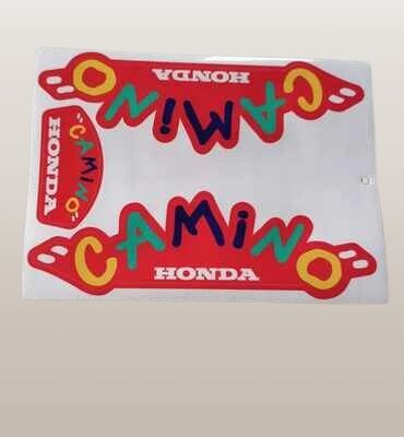 Tankstickerset funny rood