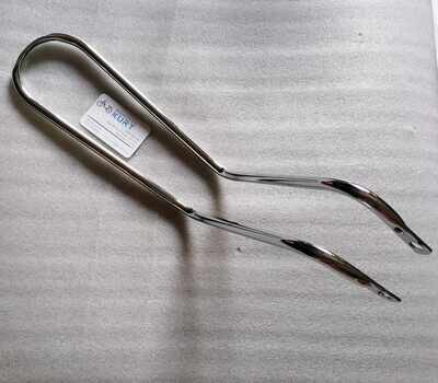 Spatbord beugel chrome zonder reflector bevestiging