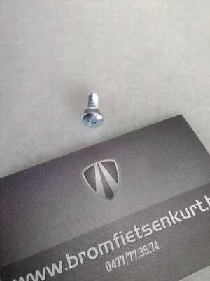 Boutje reflector bevestiging