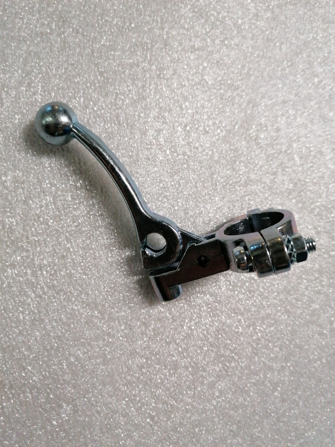 Chrome decompression lever