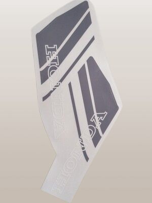 Tankstickerset custom rood transparant
