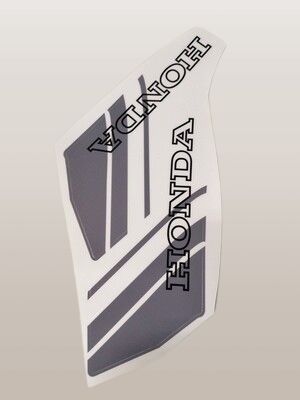 Tankstickerset custom geel transparant Tankstickerset custom geel transparant