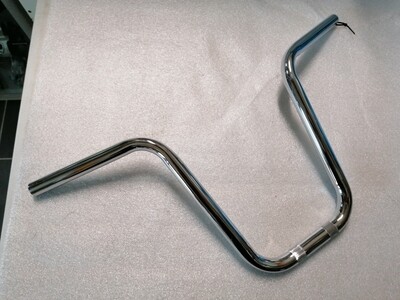 Stuur chrome (hoog)