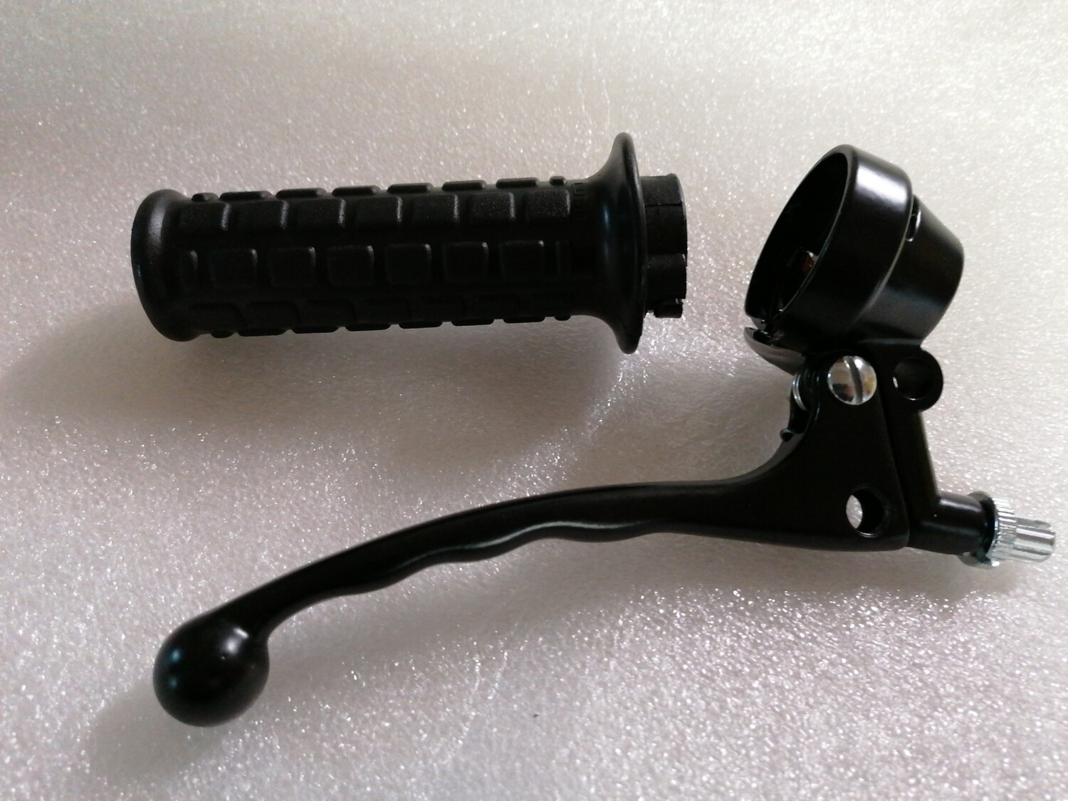 Stuur strop rechts zwart (replica)