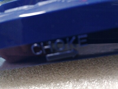 Voetkappen donker blauw