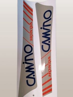 Tankstickerset blauw/rood