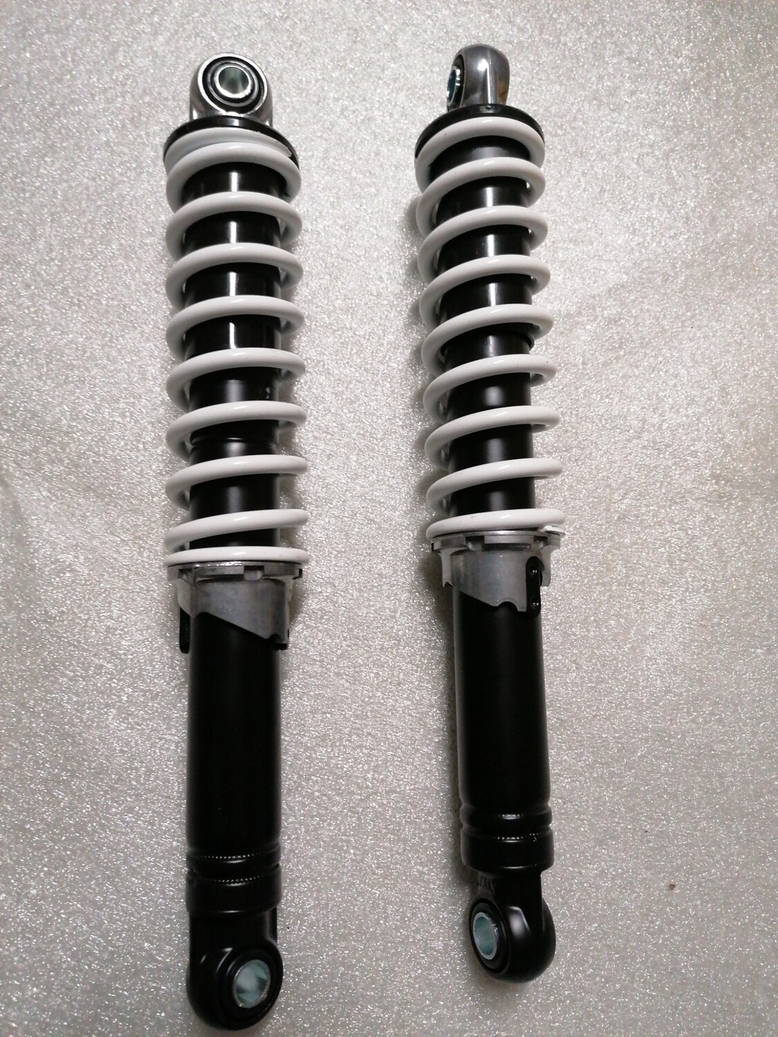 Shock absorbers 280 mm black/white