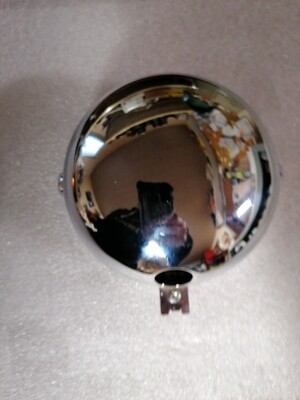 Koplamp rond chrome