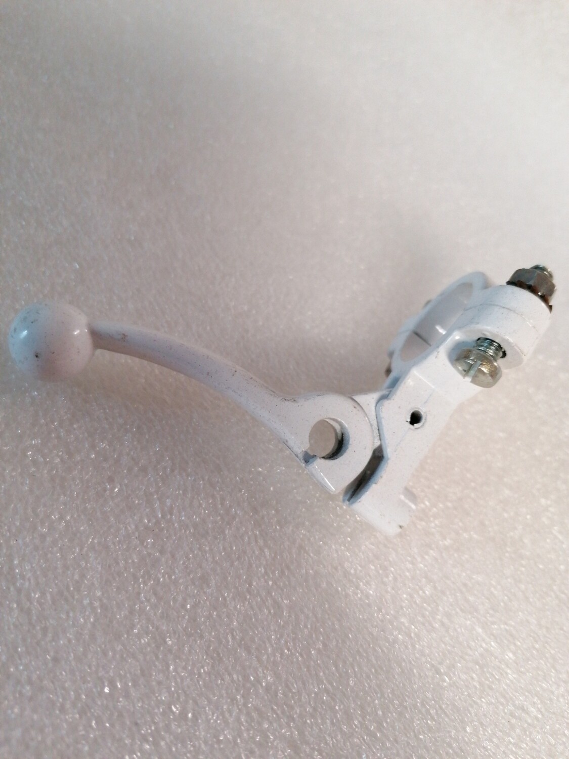 Levier de décompression blanc