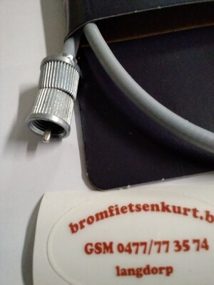 Km-teller kabel grijs 70cm