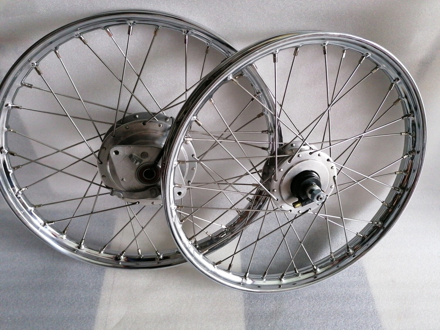 Set of spoke wheels Set of spoke wheels