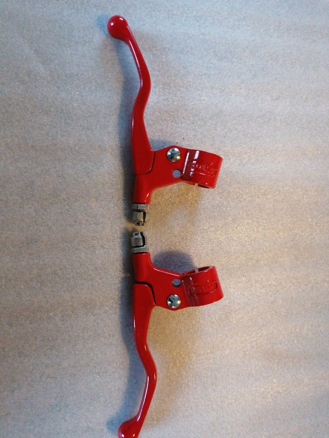 Lusito brake lever set red