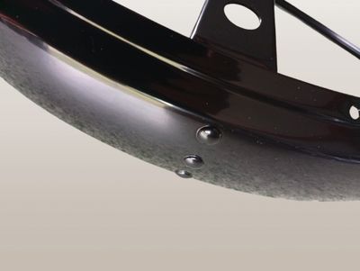Front mudguard black