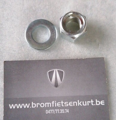 Borgmoer + rondsel As achterwiel