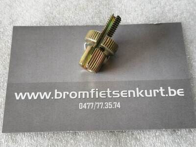 Stelbout M6x25mm met gleuf