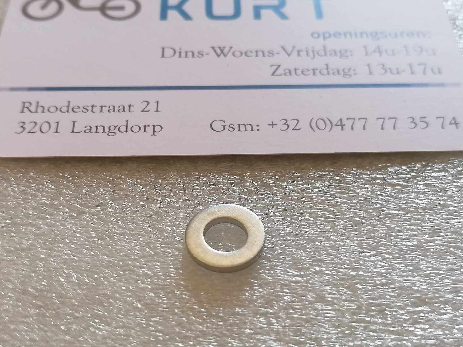 Alu- afdichtingsring kleppendeksel Alu- afdichtingsring kleppendeksel