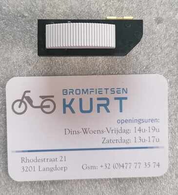 Schakelaar neuslicht (wit)