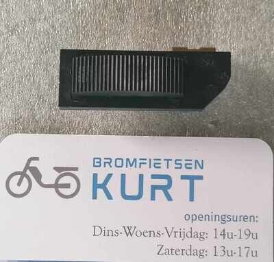 Schakelaar neuslicht (zwart) Schakelaar neuslicht (zwart)