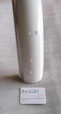 Rear mudguard short model white