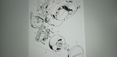 Bevestigingsschroef contactpunten (origineel)
