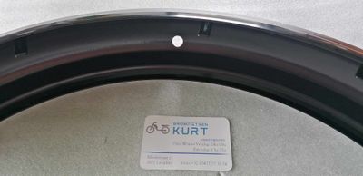 Rear mudguard short model black