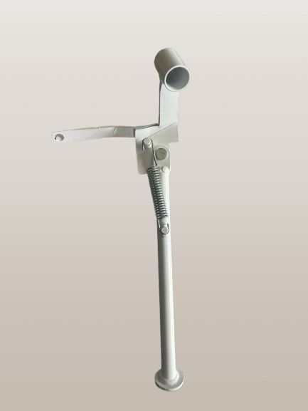 Zijstandaard wit (schuine poot)