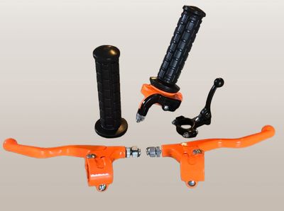 Lusito gas set (fluorescent orange)