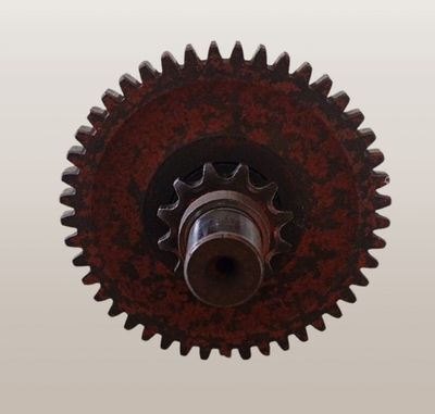 Uitgaande as voortandwiel