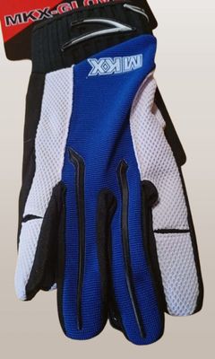 Gants croisés (bleus)