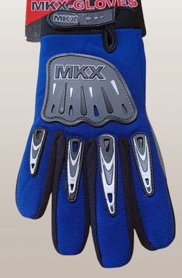 Gants croisés (blue)