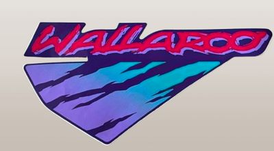 Wallaroo sticker origineel