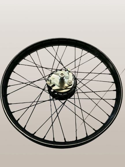Set spaakwielen zwart Set spaakwielen zwart