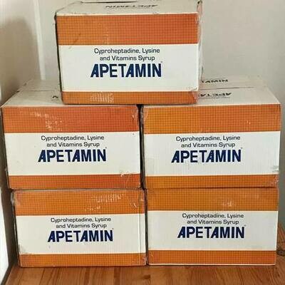 Case of Apetamin Vitamin Syrup 200ml (25 bottles) Wholesale price
