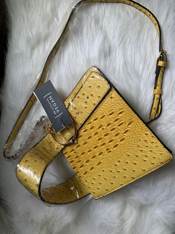 Yellow to Gold Cross Body Bag