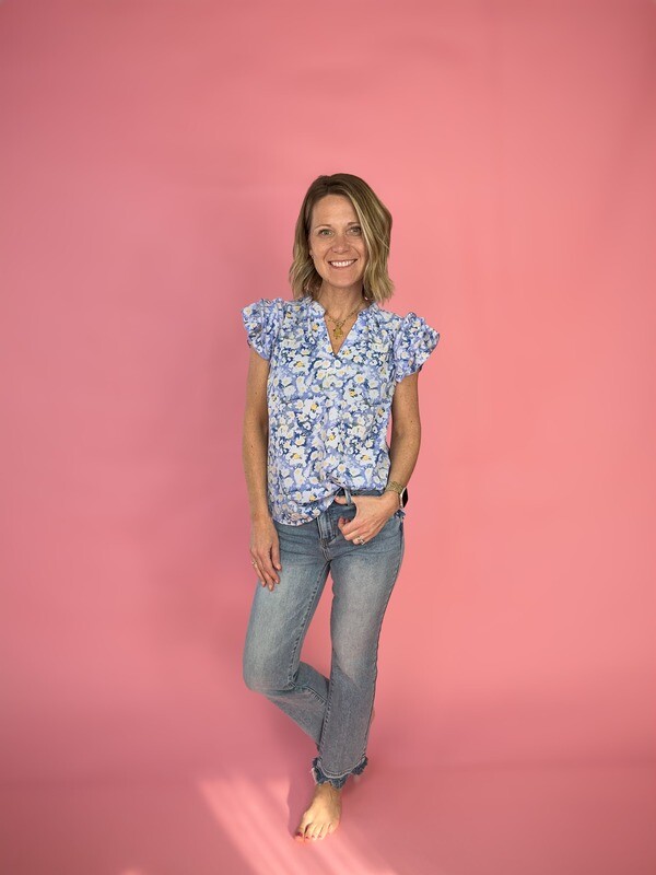 Blue Floral