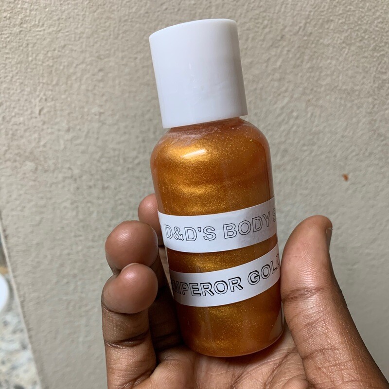 Body shimmer Mist Gold Emperor